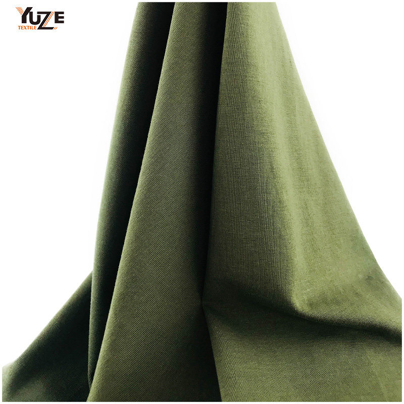 YZK-080029 40S CTN Span Jersey med enzymtvätt cool touch