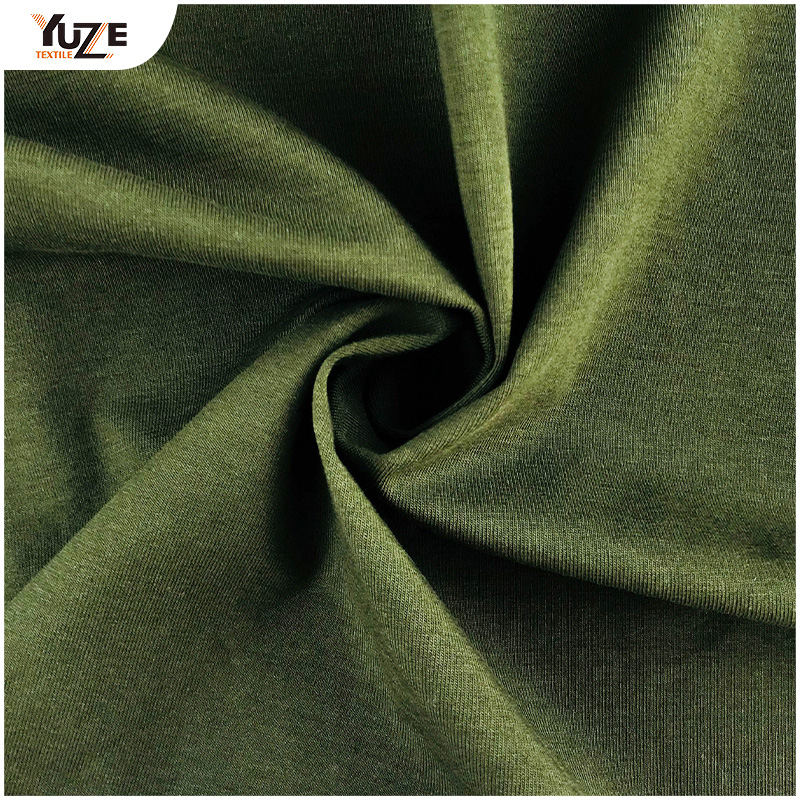 YZK-080029 40S CTN Span Jersey med enzymtvätt cool touch