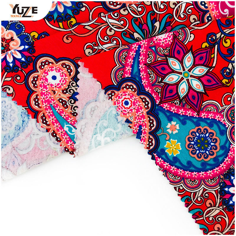 YZMY-170715 RAYON OE spandex tryck