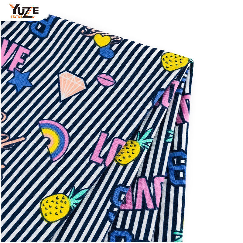 YZS18-268 Poly Spun Jersey Print
