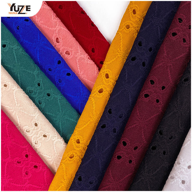 YZK-030030 Dty Spandex Jacq med hål