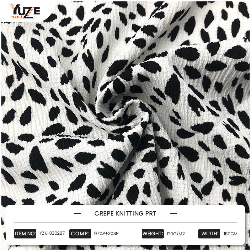 YZK-030287 CREPE KNITING PRT