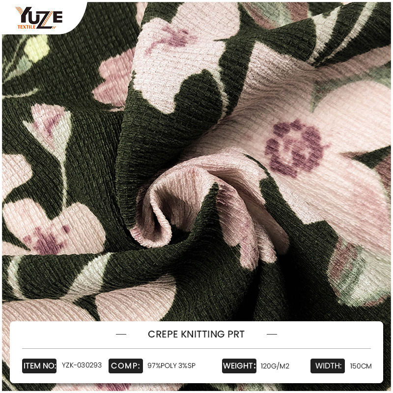 YZK-030293 CREPE KNITING PRT