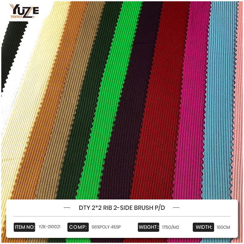 YZK-010021 DTY 2*2 RIB 2-sidor borste P/D