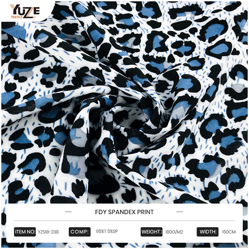 YZS18-238 FDY spandex tryck