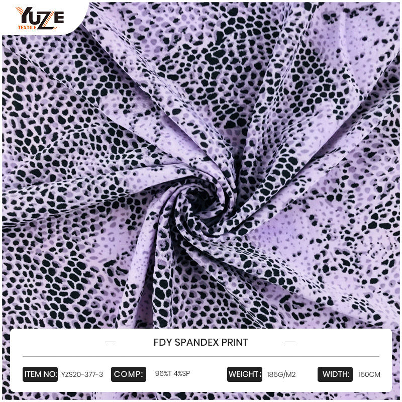 YZS20-377-3 FDY spandex tryck