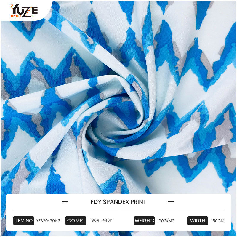 YZS20-391-3 FDY spandex tryck