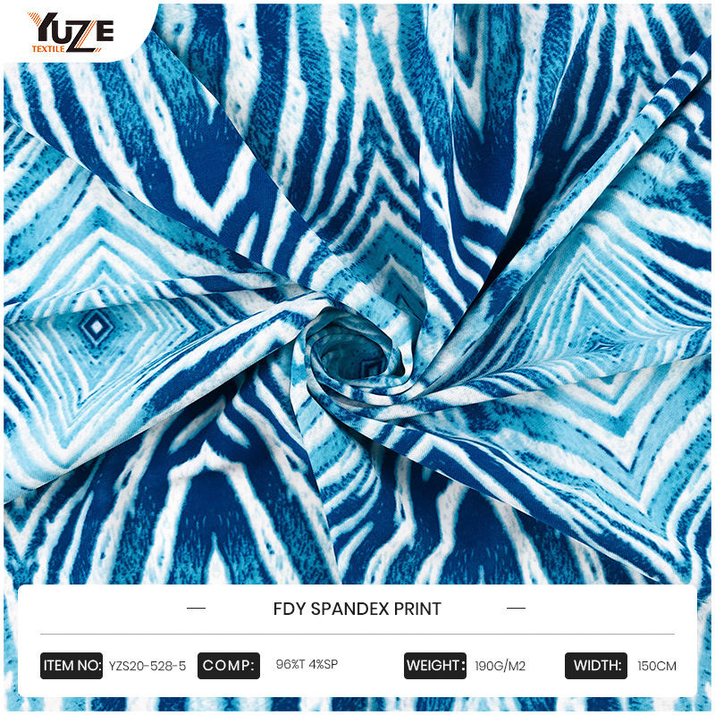 YZS20-528-5 FDY spandex tryck
