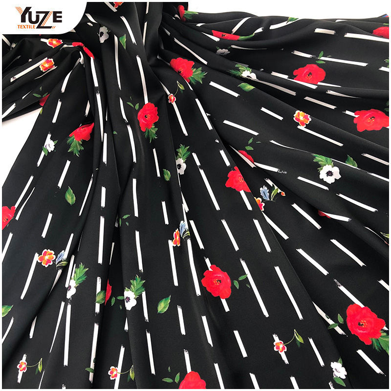 YZW-010636-15 Armani Satin Digital Print