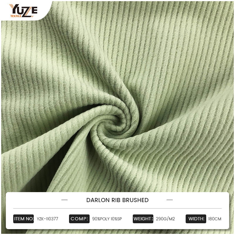 YZK-110377 Darlon Rib borstad