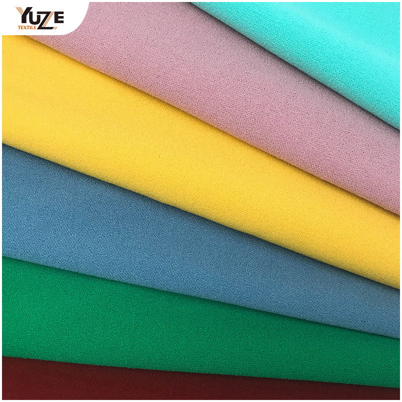 YZK-040009 T/SP False Twist Moss Crepe