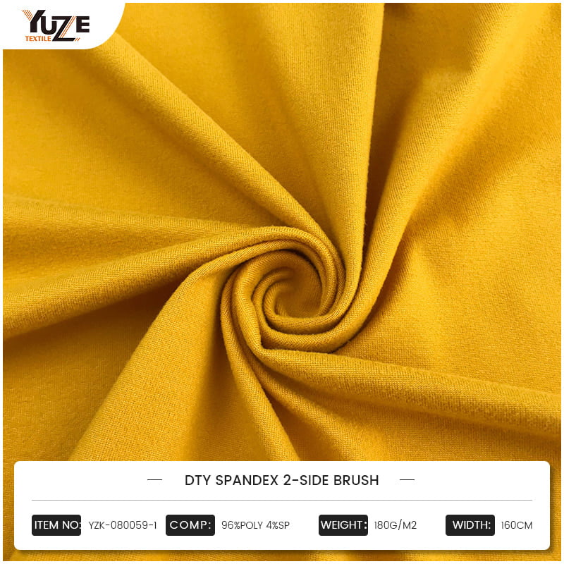 YZK-080059-1 DTY SPANDEX 2-sidor borste