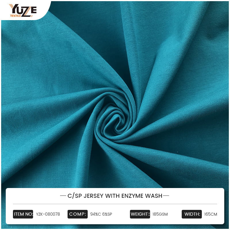 YZK-080078 CSP-tröja med enzymtvätt