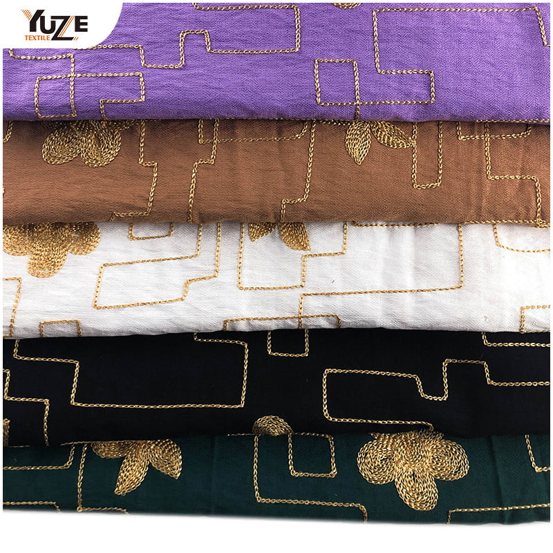 YZW-030137-1 RN Tree Crepe broderi